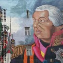 В центре открыли граффити с портретом Кутузова