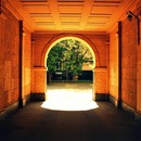 Old yards and archways in Moscow