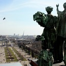 All-Russian Exhibition Centre from the roof of the central pavilion